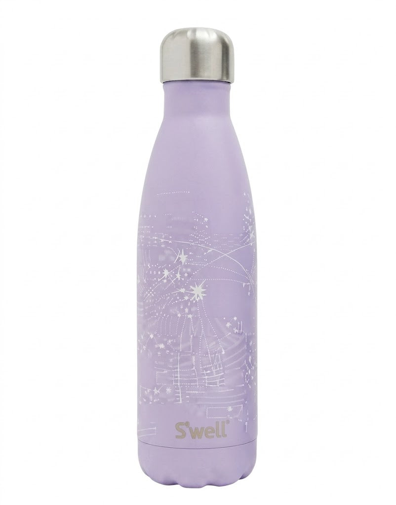 S’well Periwinkle Stars Stainless-steel Water Bottle With Handle (500 Ml)