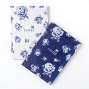 Vintage Indigo Set of Two Notebooks