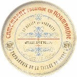 “Gourmet Cheese” Set of 4 Ceramic Side Plates, 19.1 cm (7½")