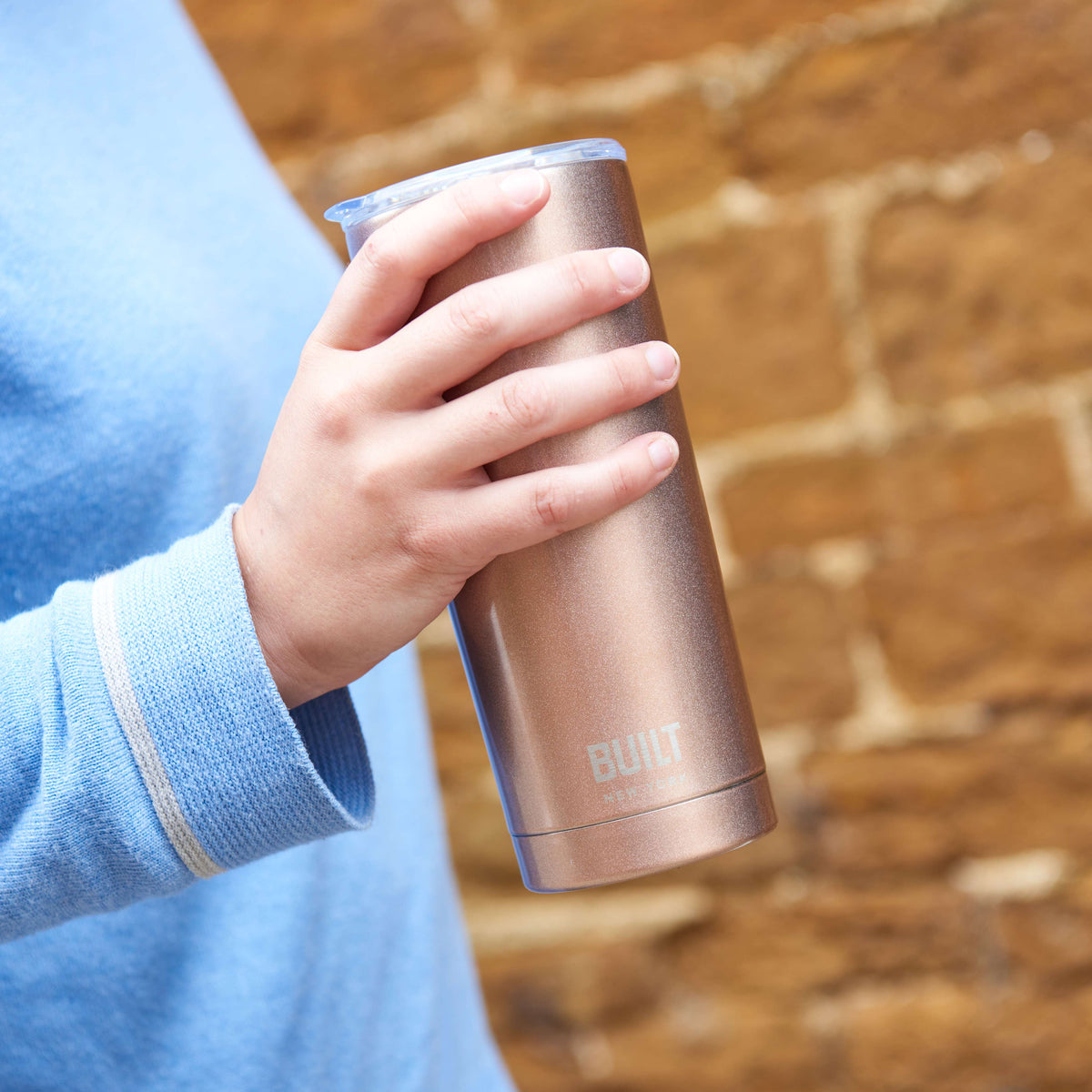 BUILT Tumbler - Rose Gold (20 oz)