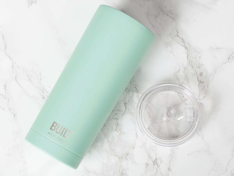 Built 20Oz Double Walled Stainless Steel Water Tumbler Mint 40 Points