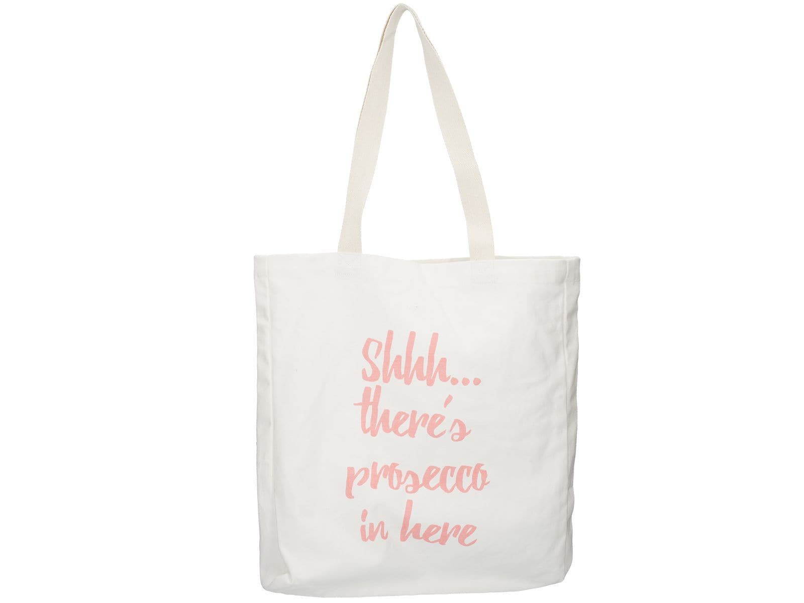 Creative Tops Ava & I Canvas Bag - Sh......Theres Prosecco In Here (β)