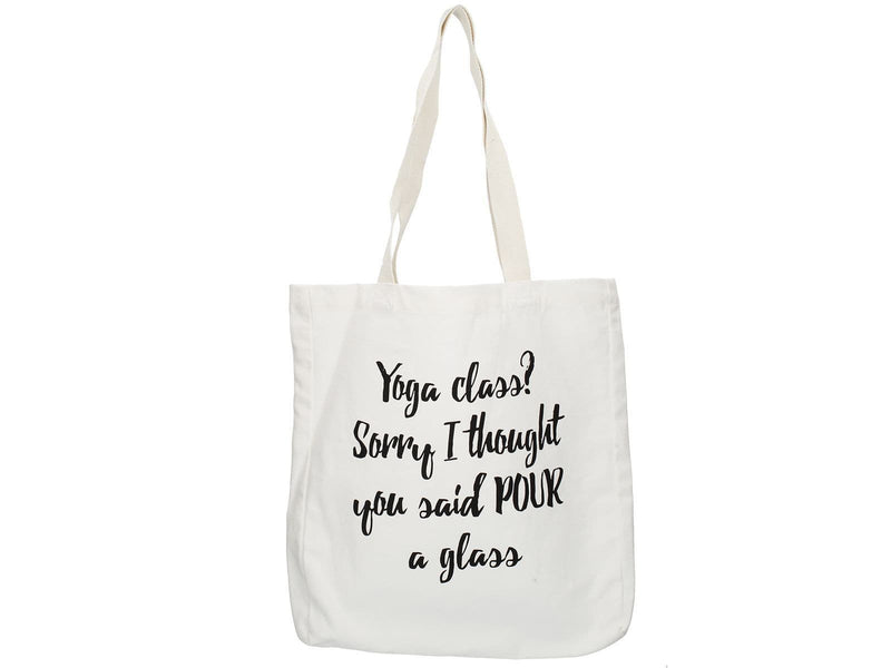 Creative Tops Ava & I Canvas Bag Yoga Slogan (β)