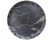 Creative Tops Navy Marble Round Matte Tray
