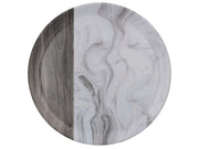 Creative Tops Grey Marble Wood Mix Round Matte Tray