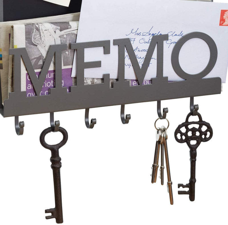 KitchenCraft LNMEMO Living Nostalgia Magnetic Memo Board/Chalkboard, Grey/Black, 43.5 x 30 cm