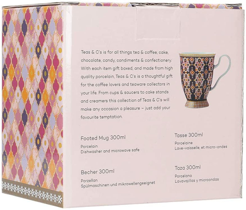Maxwell & Williams HV0120 Teas & C’s Kasbah Coffee Mug in Gift Box, Porcelain, Rose, 300 ml