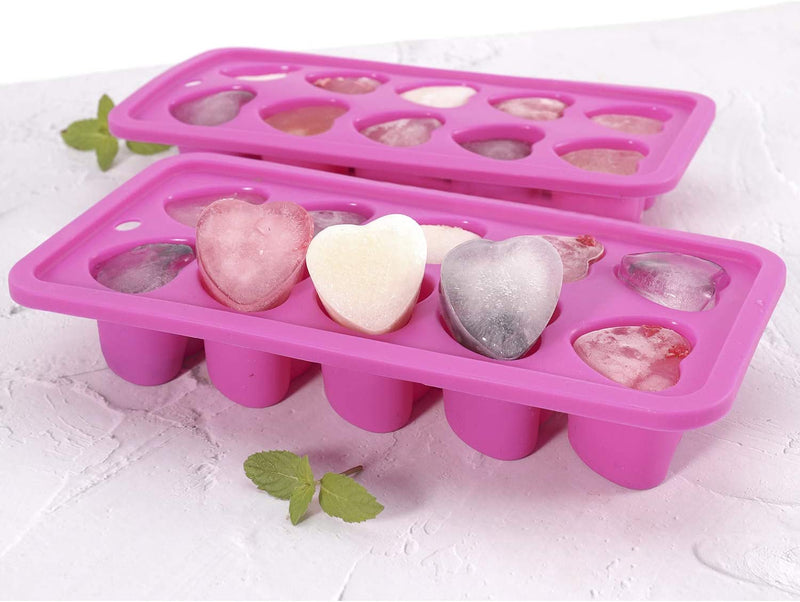 BarCraft Tropical Chic Novelty Silicone Ice Cube Tray, 22 x 13 cm (8.5" x 5") - Green
