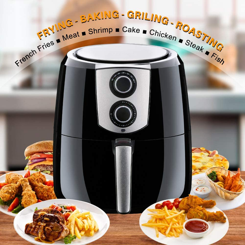 MEGA Air Fryer 5.2L 1800W – Black