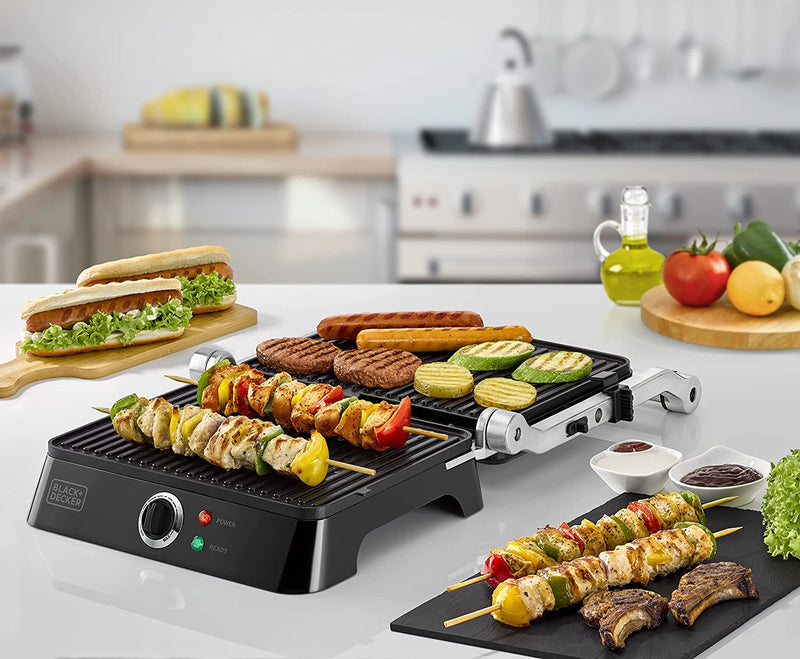 1400W L Family Grill |Full Flat Grill | 50/60 Hertz