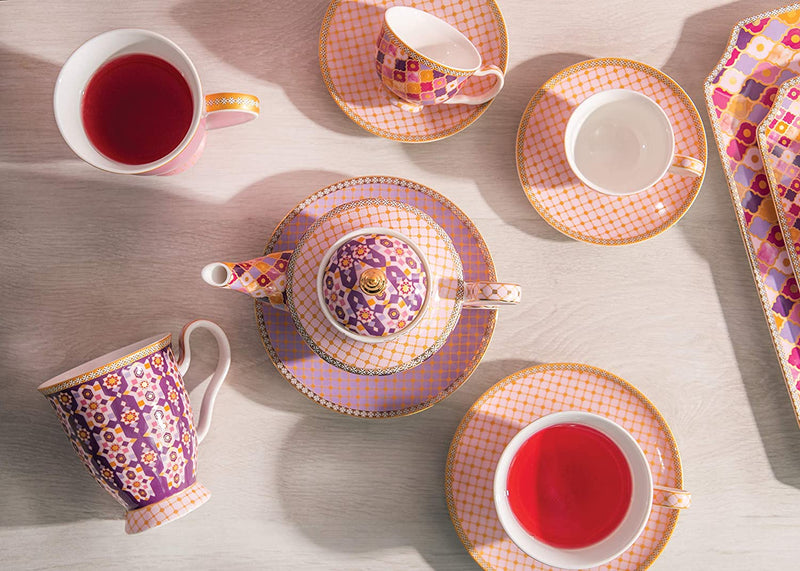 Maxwell & Williams HV0120 Teas & C’s Kasbah Coffee Mug in Gift Box, Porcelain, Rose, 300 ml