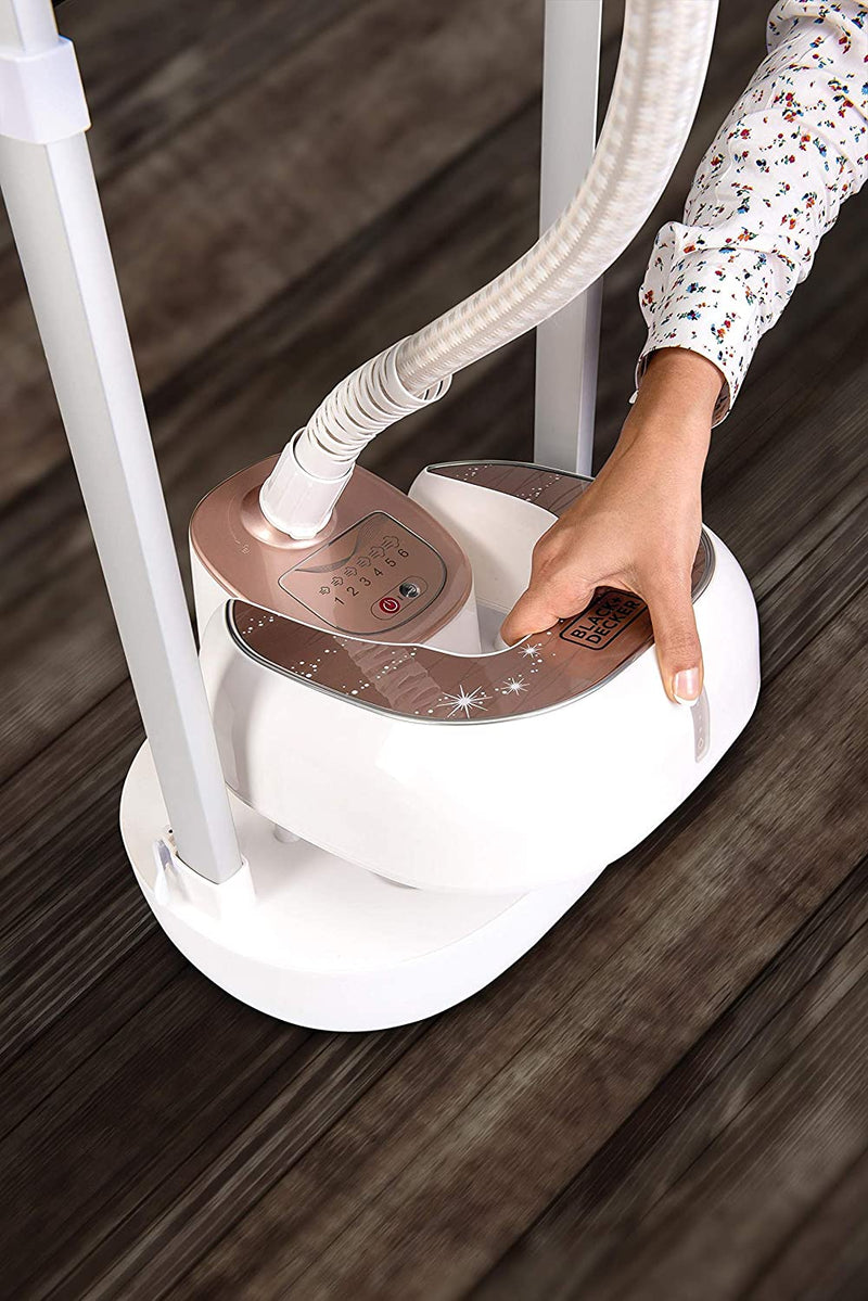 BLACK+DECKER 2000W 2L DIGITAL GARMENT STEAMER 40GM/MIN STEAM