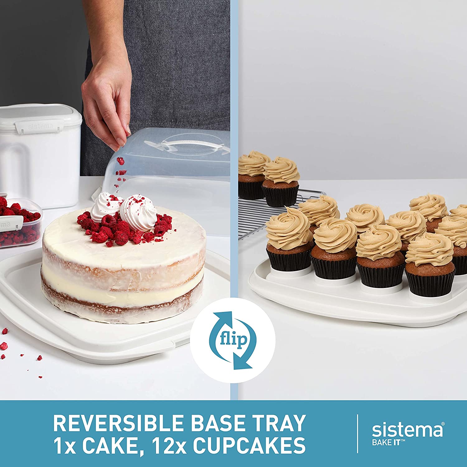 Sistema 8.8L Cake Box