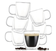 Double Wall Glasses Mug 300ML