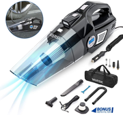 2 in 1 car vacuum cleaner plus car air pump II مكنسة شحن