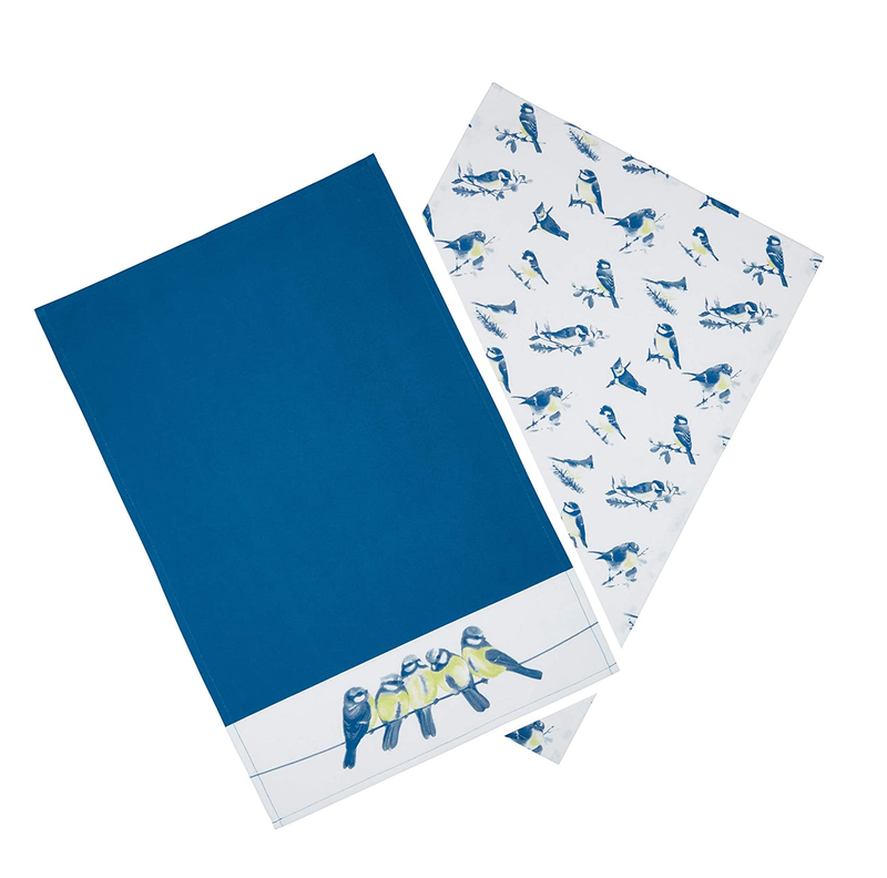 KitchenCraft Tea Towels Set, &
