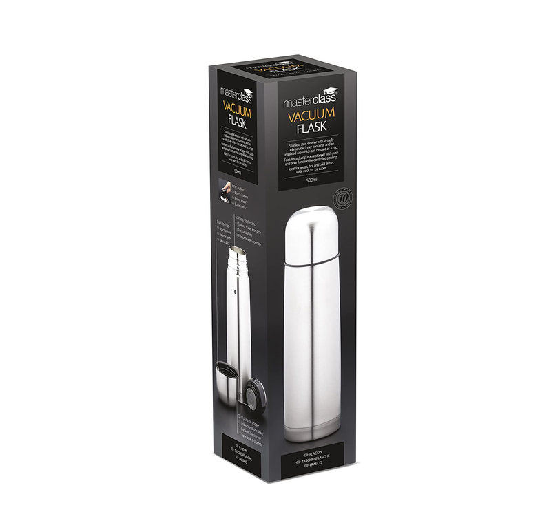 500ml Master Class Stainless Steel Vacuum Flask