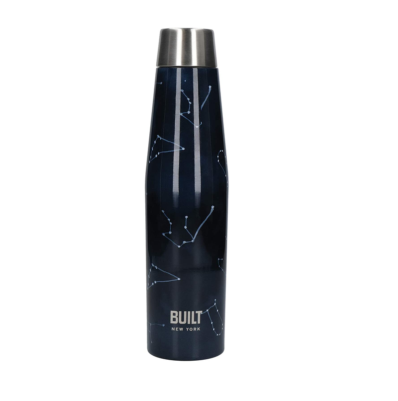Built Apex Insulated Water Bottle with Leakproof Perfect Seal Lid, Sweatproof 100% Reusable BPA Free 18/8 Stainless Steel Flask, &