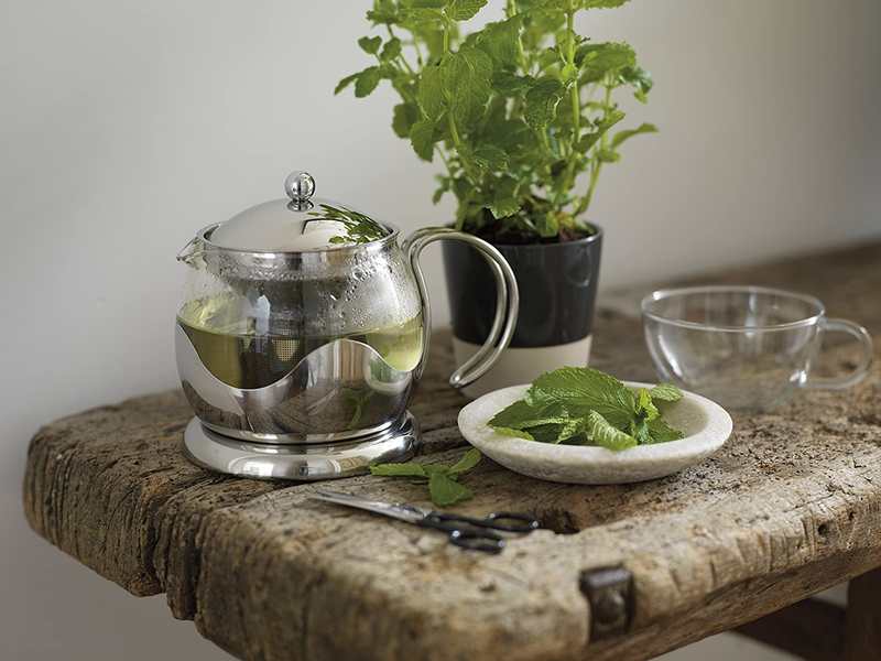 La Cafetière TM980000 Stainless Steel Le Teapot, 1.2 Litre (2 pints)