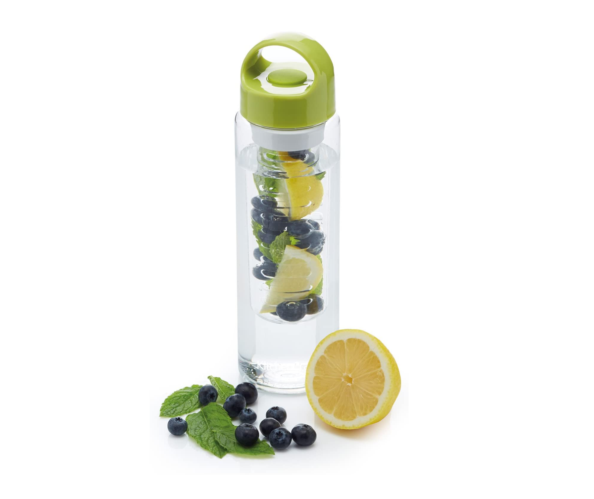 Healthy Eating 500ml Infuser Water Bottle, Sleeved