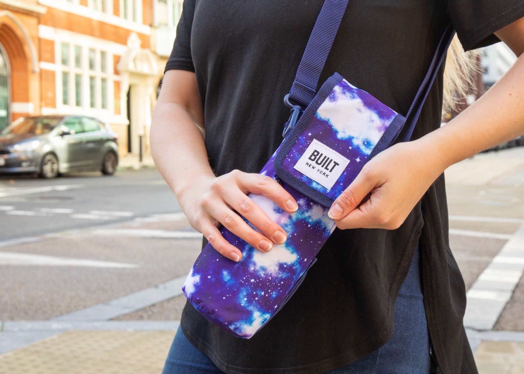 BUILT Galaxy Bottle Bag - Insulated with Strap BUILT Galaxy Bottle Bag - Insulated with Strap