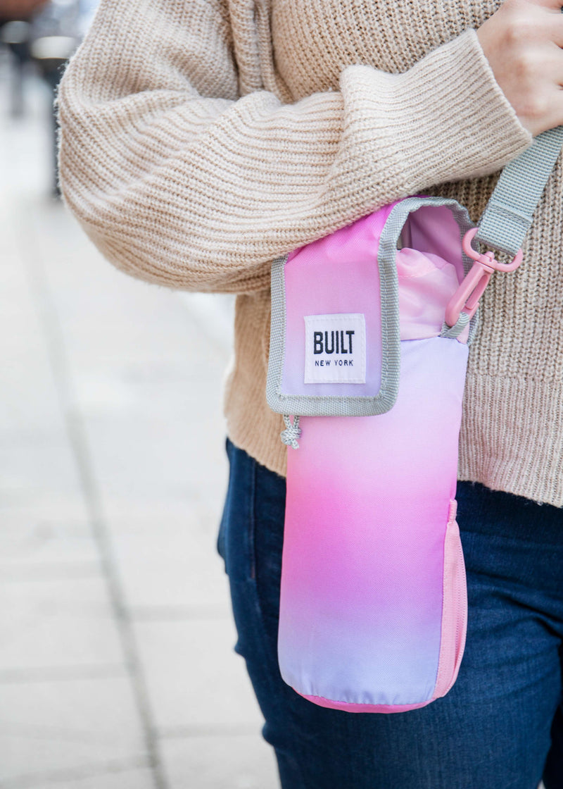 BUILT Insulated Bottle Bag with Strap - Internal Pocket