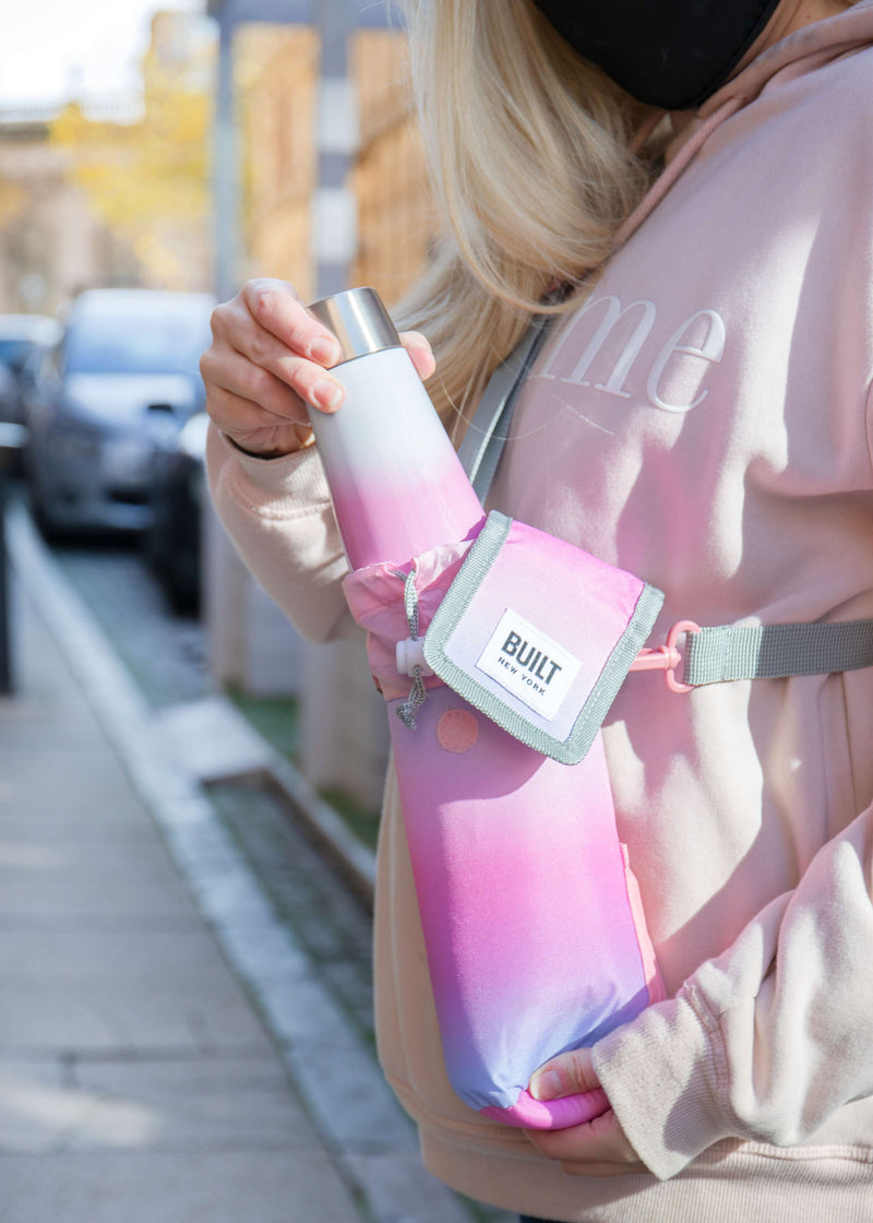 BUILT Insulated Bottle Bag with Strap - Internal Pocket