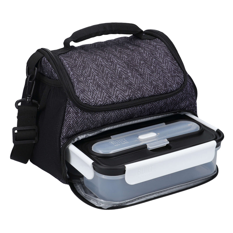 BUILT Classic 1-Litre Lunch Box with Cutlery