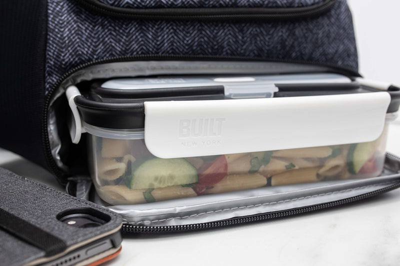 BUILT Classic 1-Litre Lunch Box with Cutlery