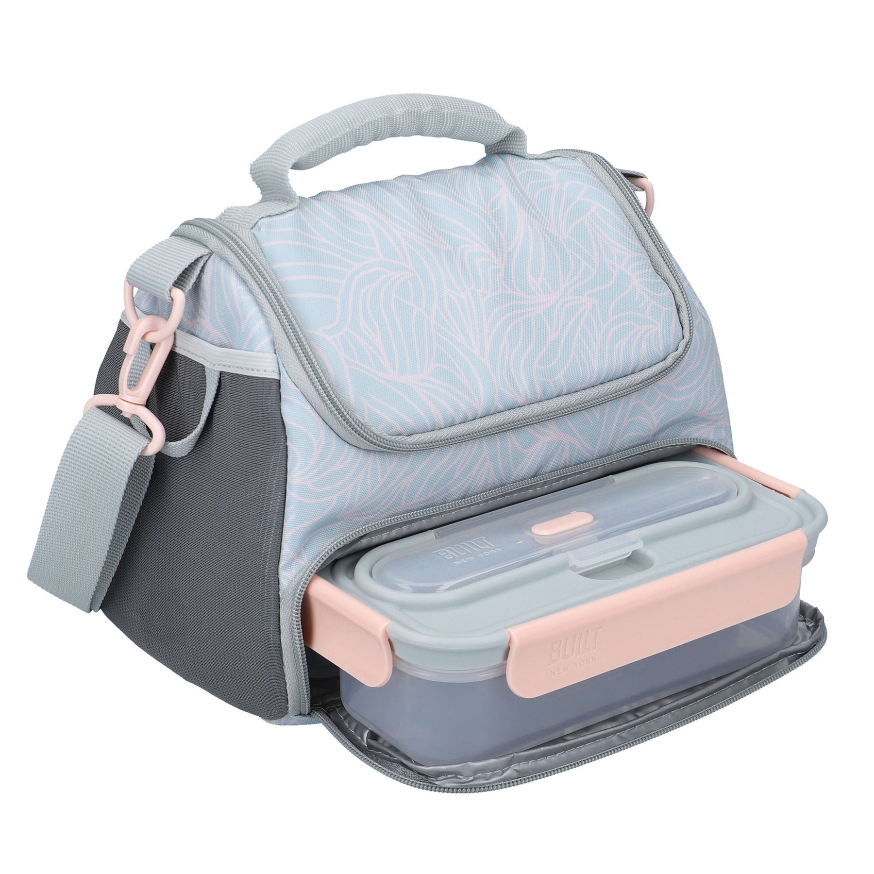 BUILT Mindful Lunch Box with Cutlery - 1 L BUILT Mindful Lunch Box with Cutlery - 1 L