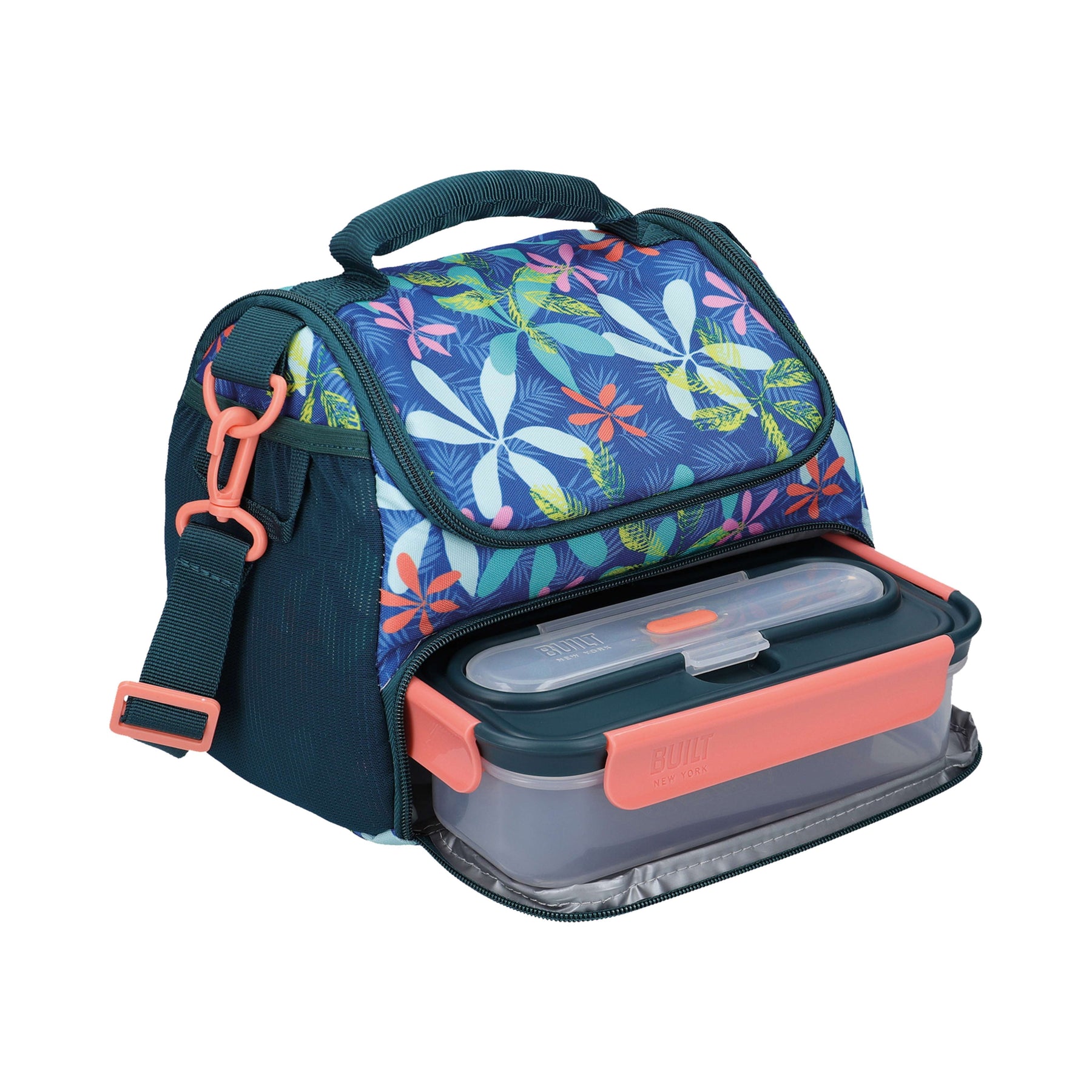 BUILT Tropics Lunch Box with Cutlery - 1 L BUILT Tropics Lunch Box with Cutlery - 1 L