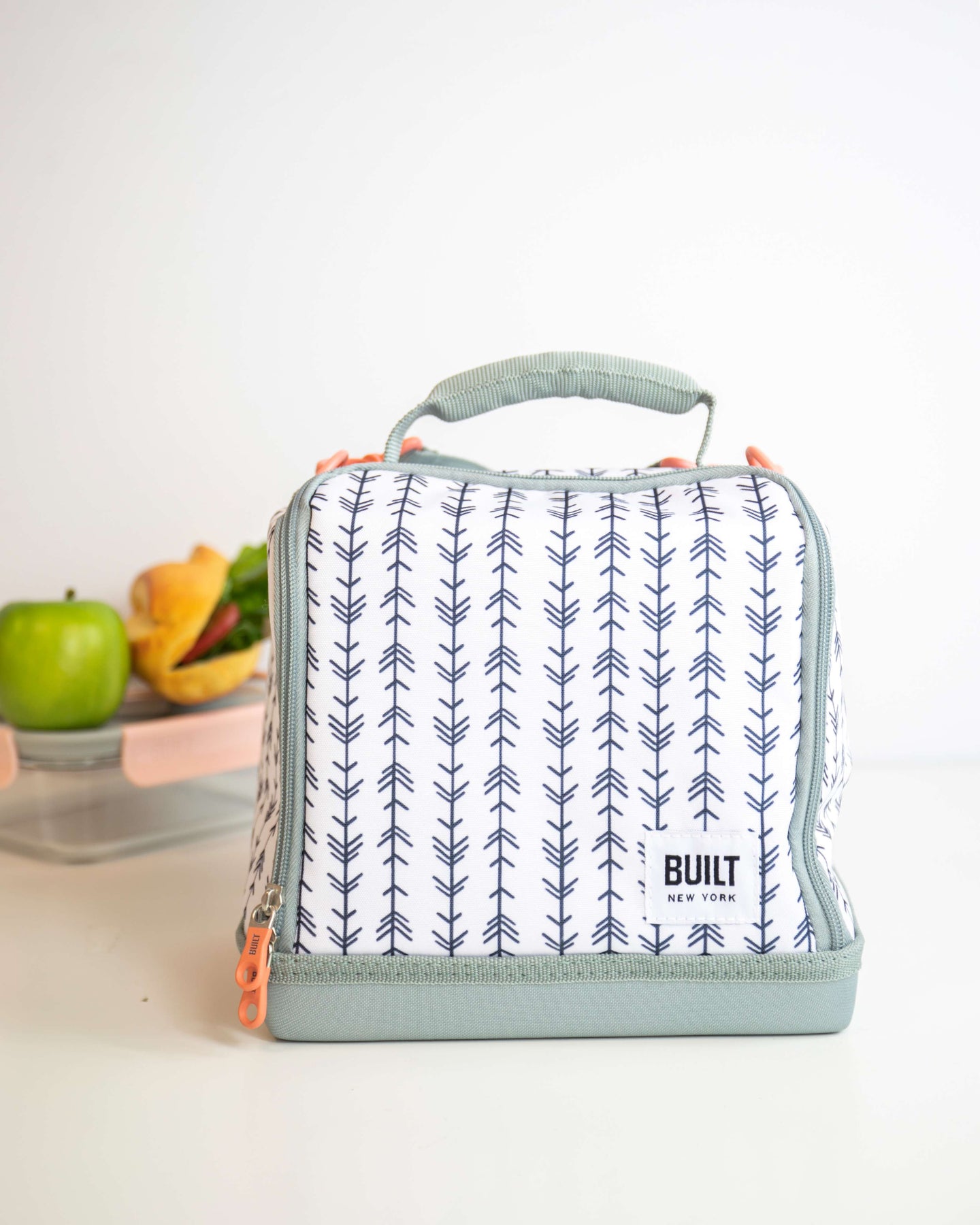 BUILT Bowery Lunch Bag - Belle Vie Pattern BUILT Bowery Lunch Bag - Belle Vie Pattern