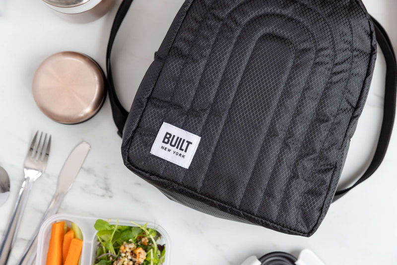 BUILT Puffer Rucksack Cool Bag - Black