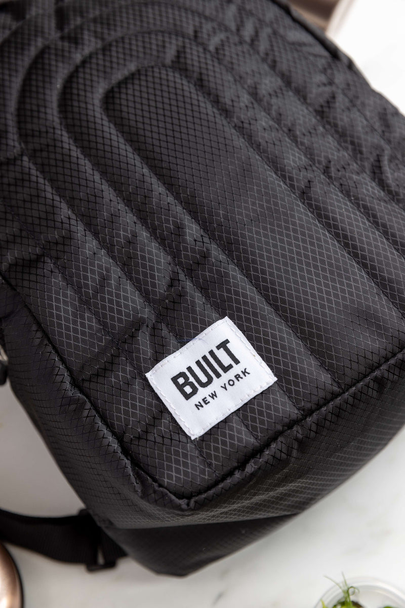 BUILT Puffer Rucksack Cool Bag - Black