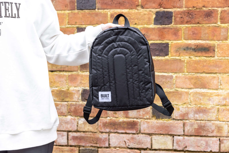 BUILT Puffer Rucksack Cool Bag - Black