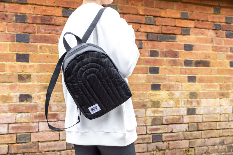 BUILT Puffer Rucksack Cool Bag - Black