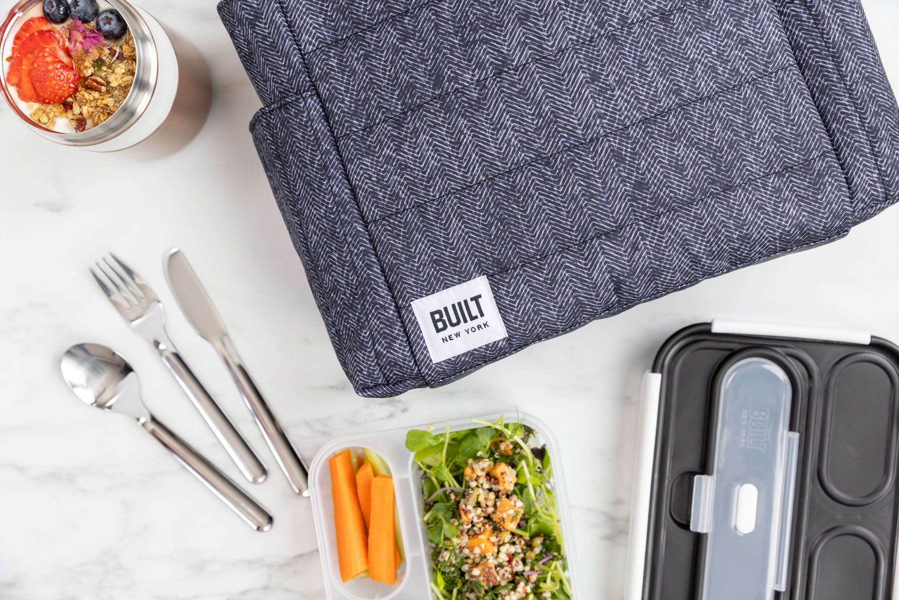 BUILT Insulated Tote Lunch Bag - Slate BUILT Insulated Tote Lunch Bag - Slate