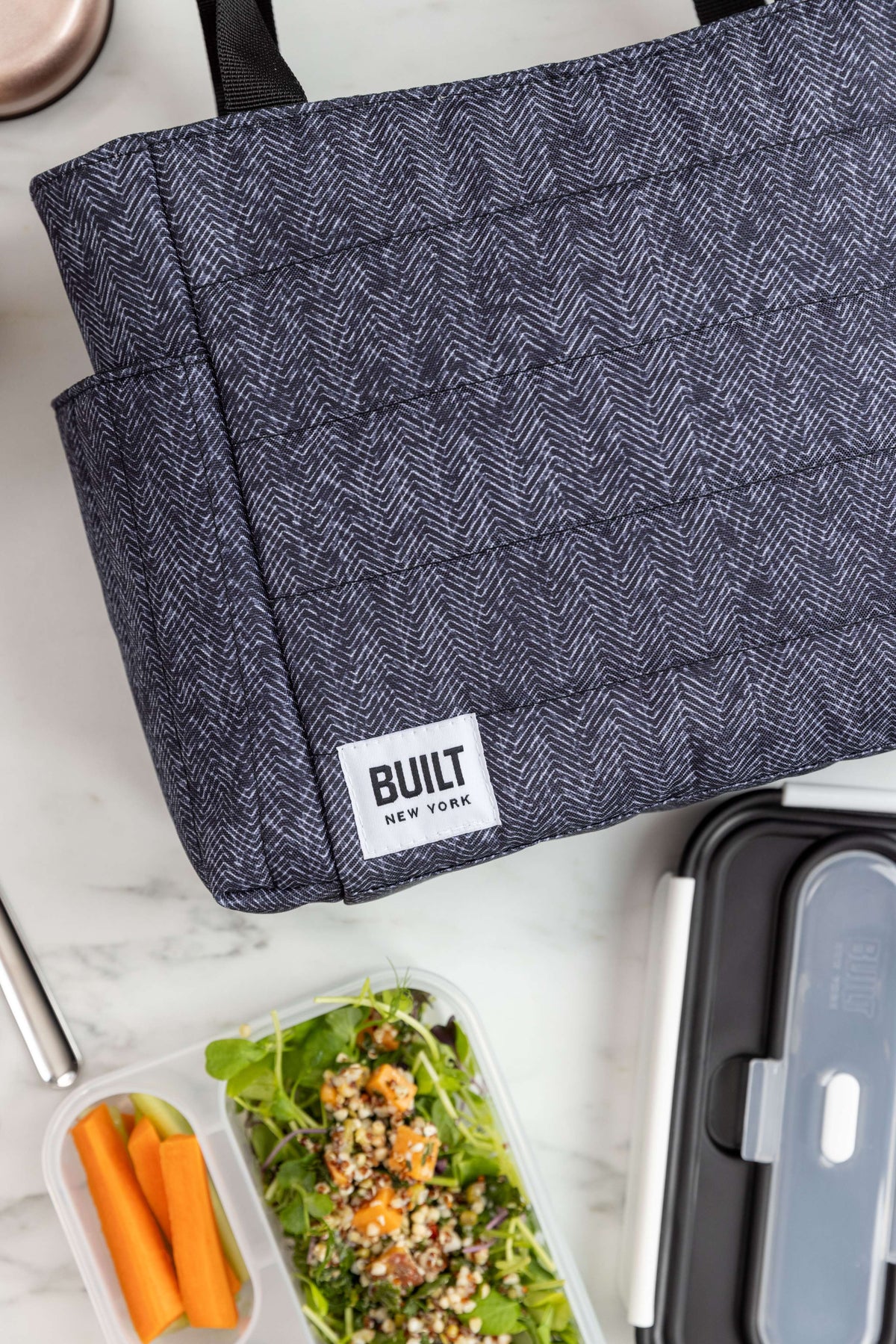 BUILT Insulated Tote Lunch Bag - Slate