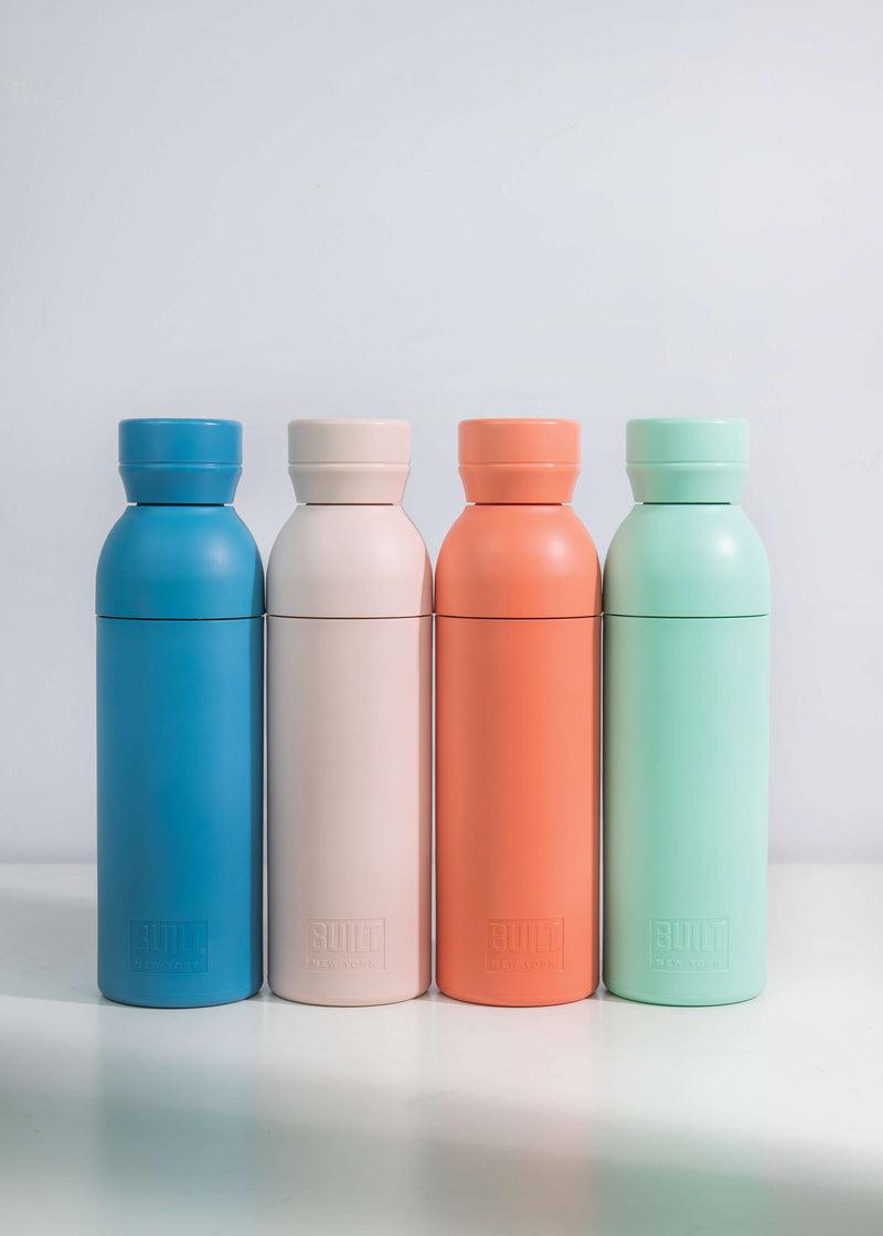 BUILT Planet Bottle - Coral (500 ml)
