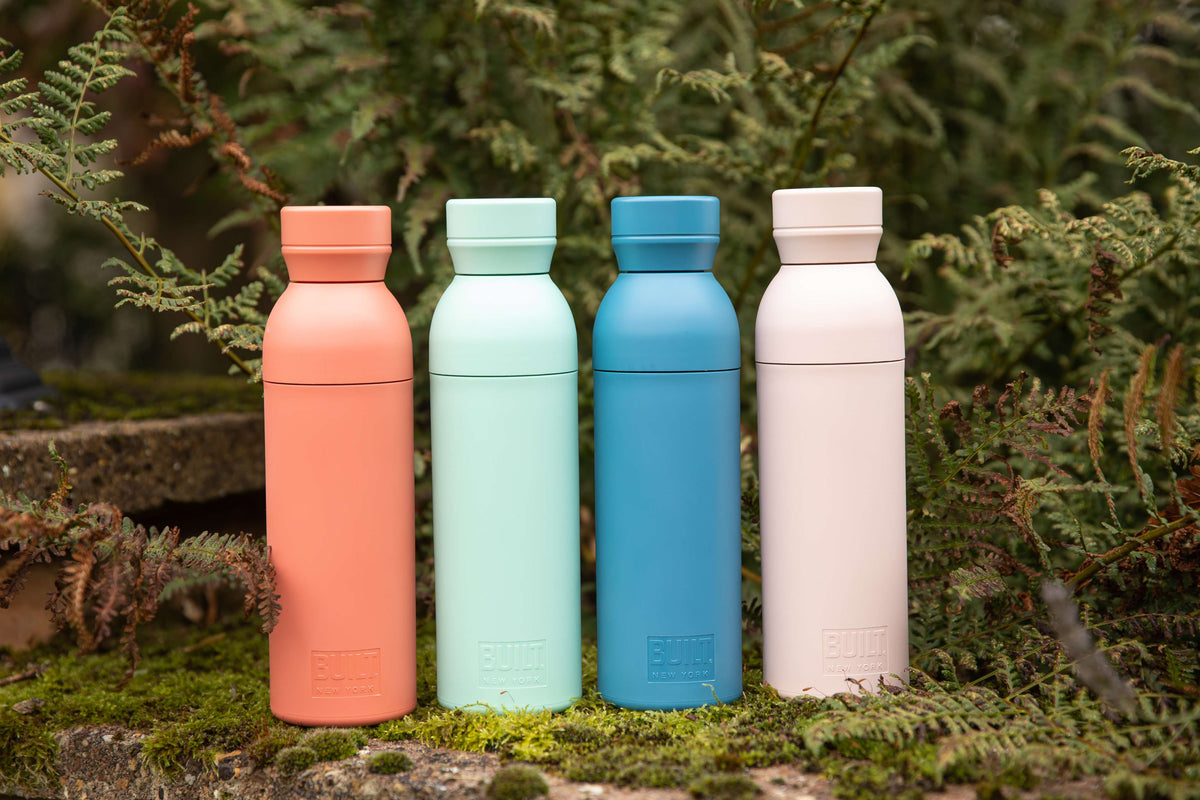 BUILT Planet Bottle - Coral (500 ml)
