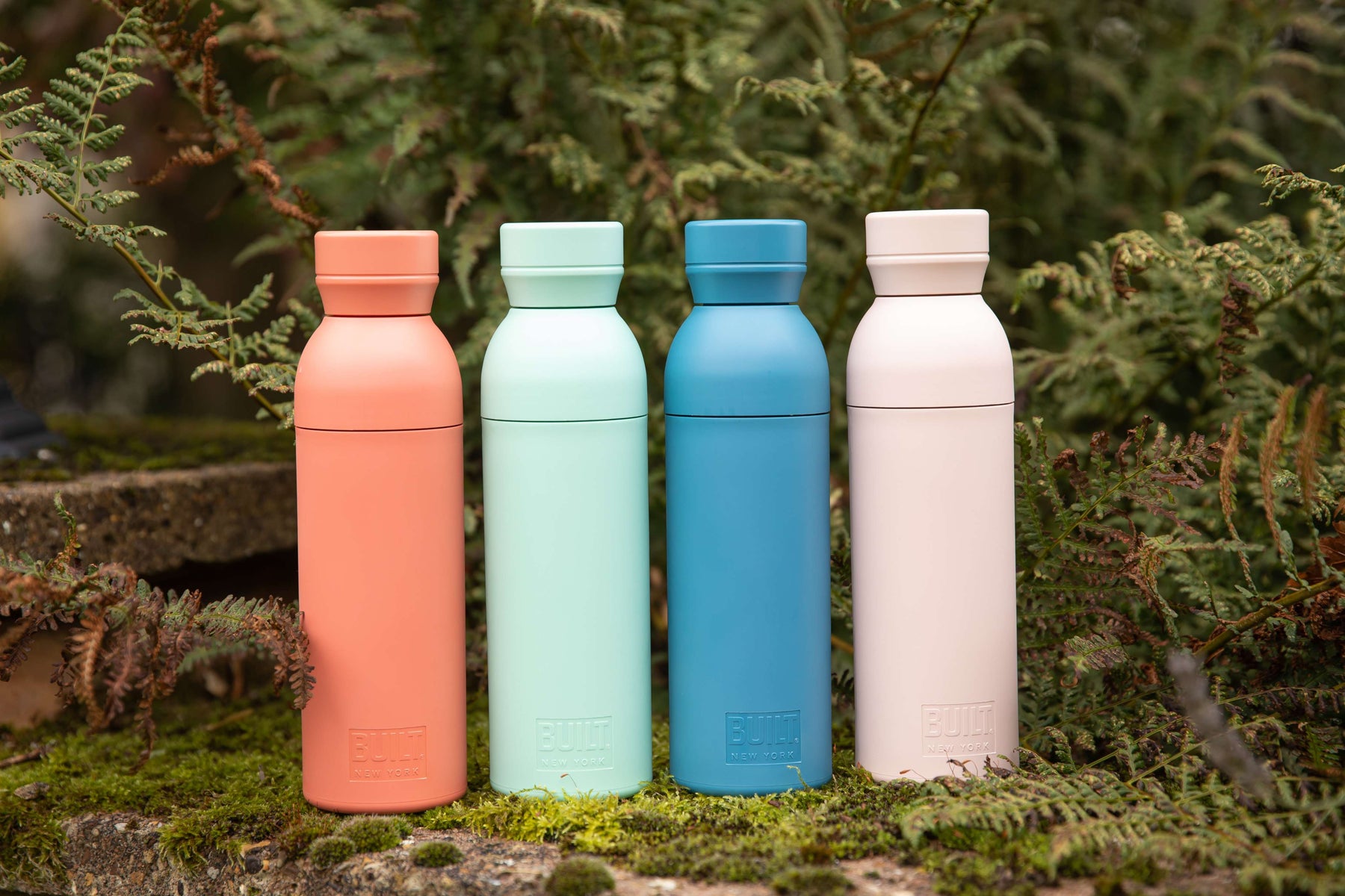BUILT Planet Bottle - Coral (500 ml) BUILT Planet Bottle - Coral (500 ml)