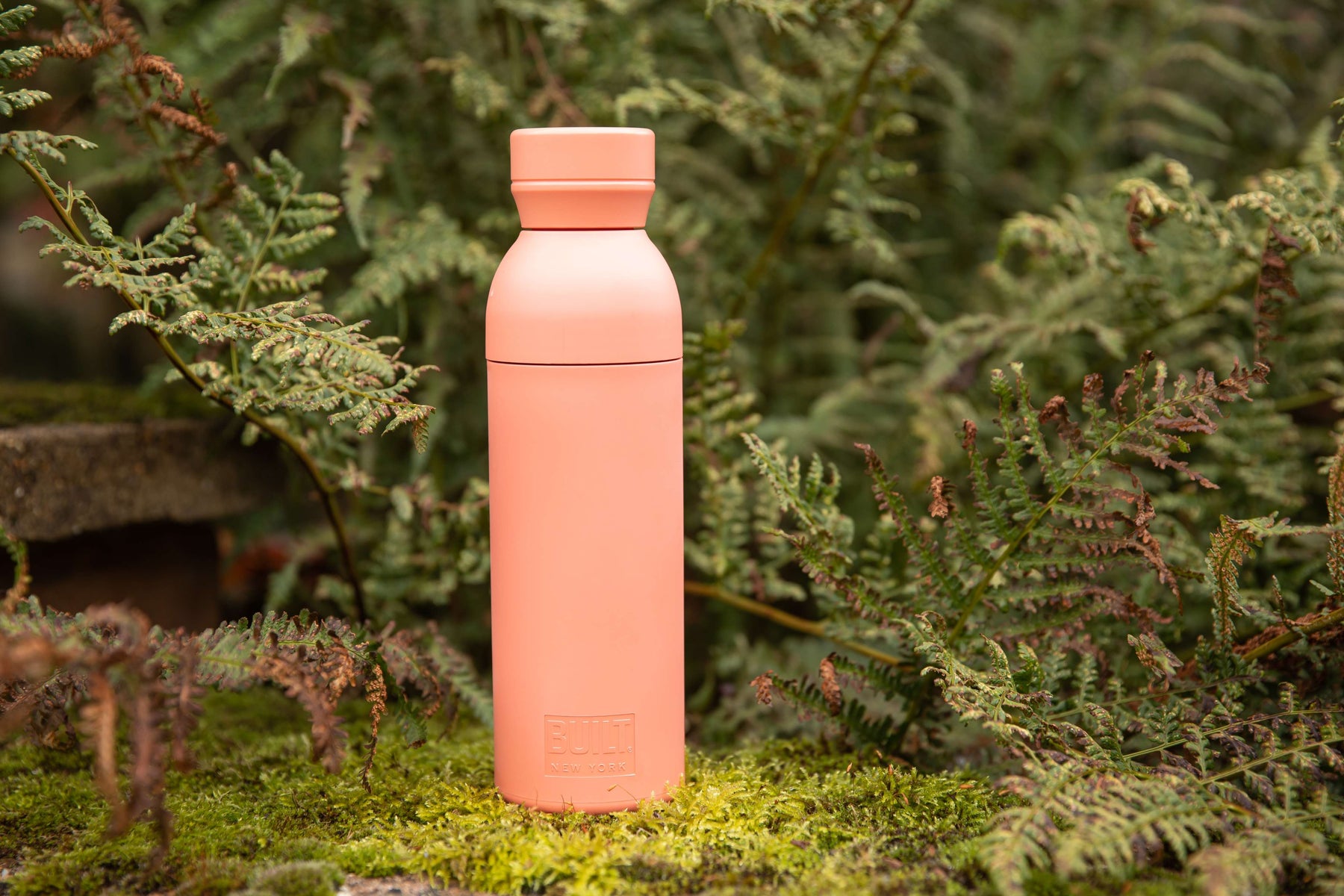 BUILT Planet Bottle - Coral (500 ml) BUILT Planet Bottle - Coral (500 ml)