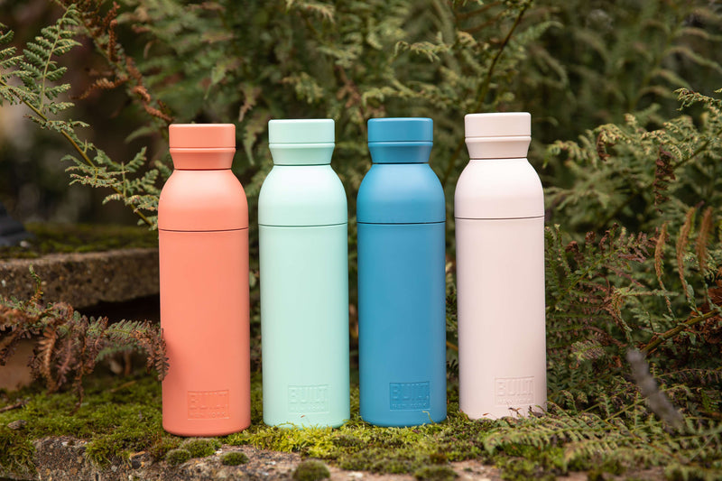 BUILT Planet Bottle - Coral (500 ml)