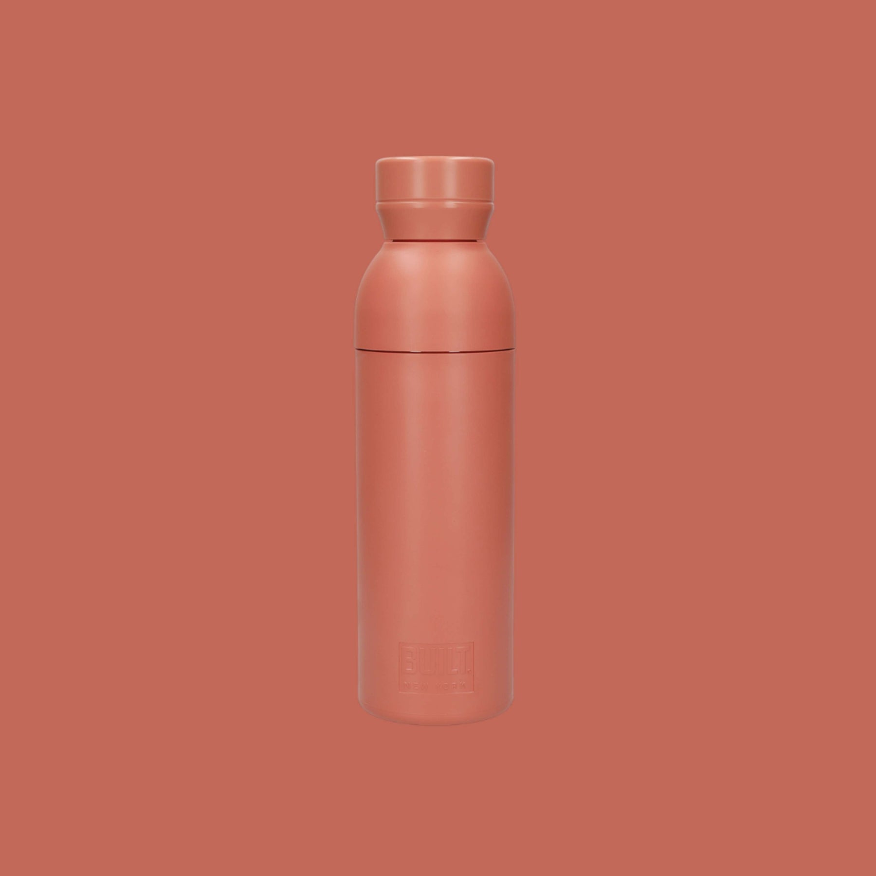 BUILT Planet Bottle - Coral (500 ml) BUILT Planet Bottle - Coral (500 ml)