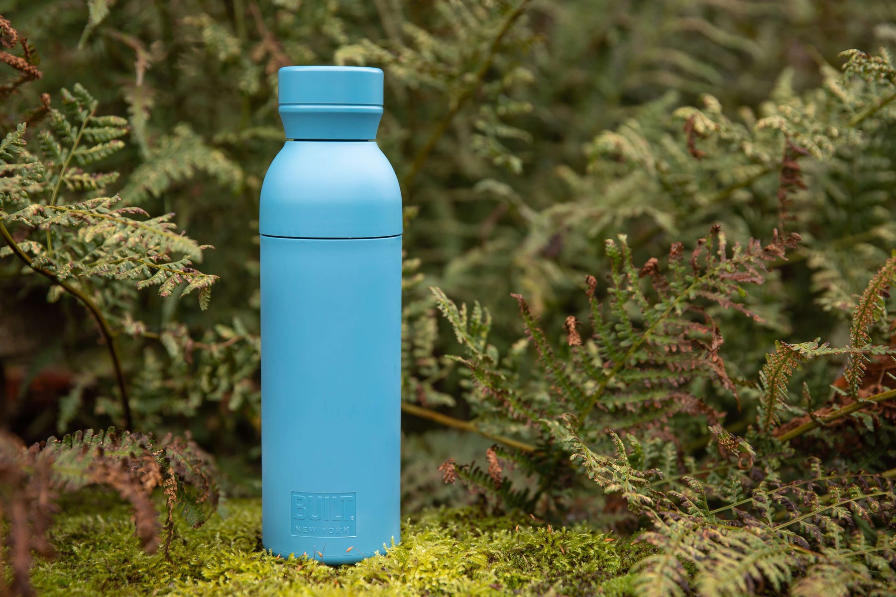 BUILT Planet Bottle - Blue (500 ml) BUILT Planet Bottle - Blue (500 ml)