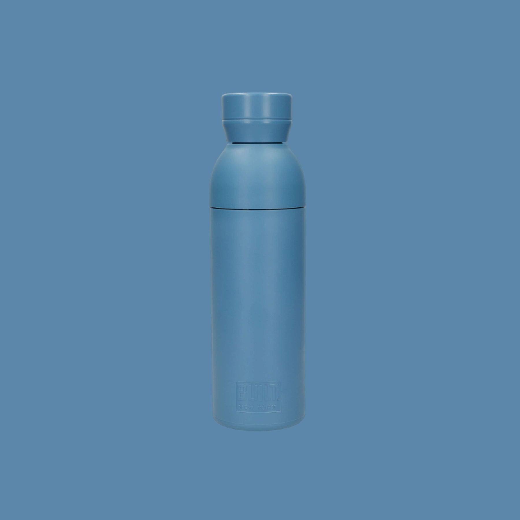 BUILT Planet Bottle - Blue (500 ml) BUILT Planet Bottle - Blue (500 ml)