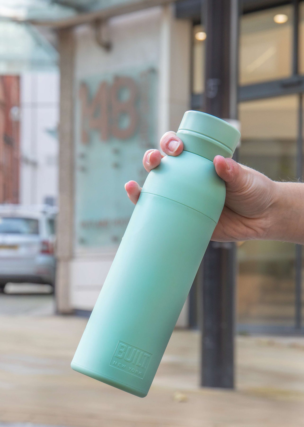 BUILT Planet Bottle - Green (500 ml) BUILT Planet Bottle - Green (500 ml)