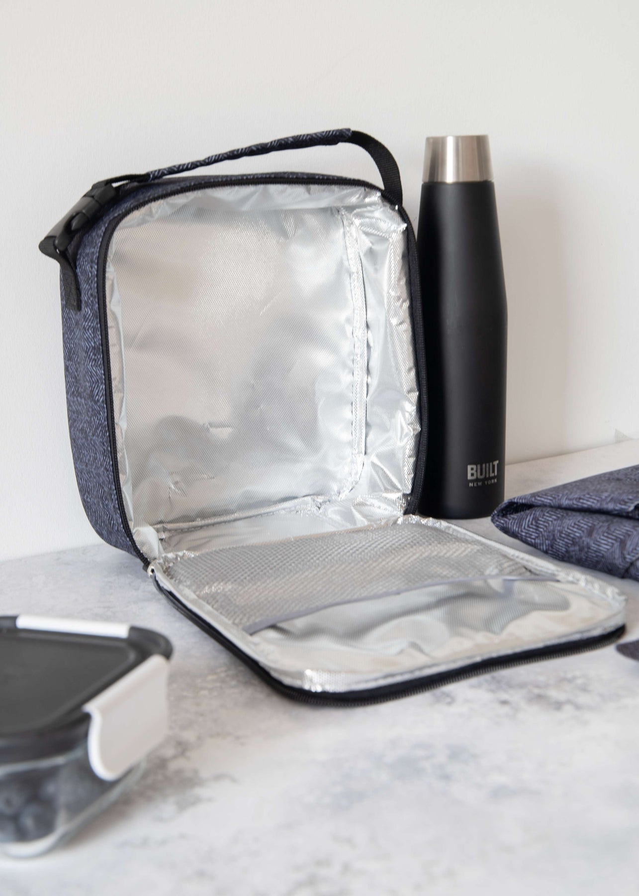 BUILT Small Lunch Bag - Clear BUILT Small Lunch Bag - Clear