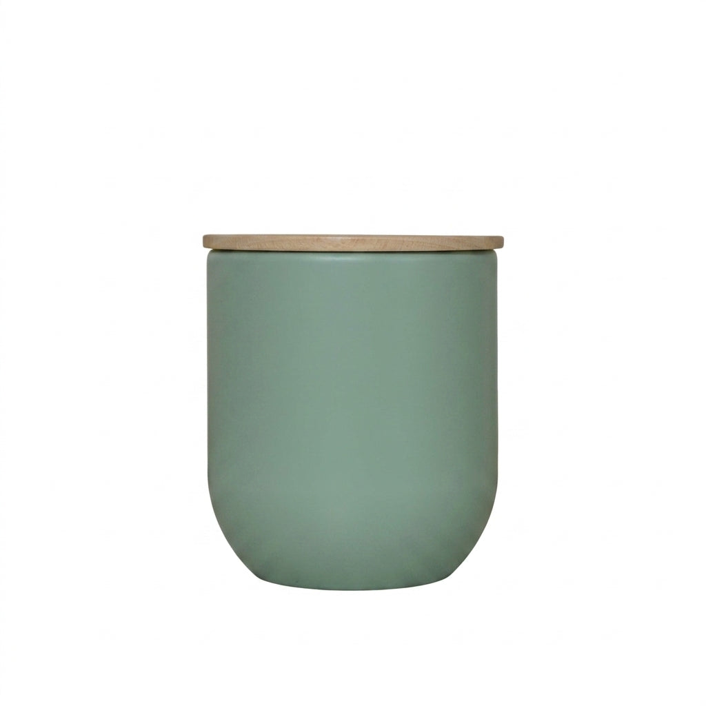 Idilica Small Green Canister