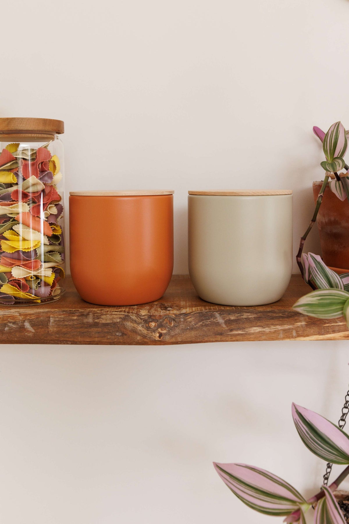 Industrial Kitchen Medium Canister - Orange